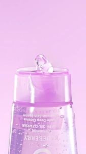 Glad2Glow Blueberry Ceramide Low pH cleanser & Centella Acne Gel Cleanser / yuzu / tremella