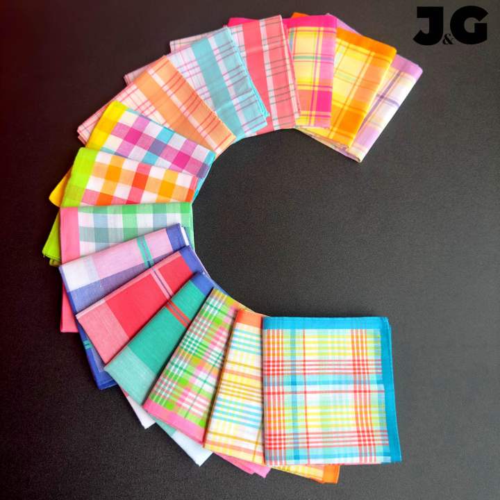 1pc/3pcs/6pcs/12pcs%20Handkerchiefs%20Cotton%20Handkerchiefs%20for%20Women%20Ladies%20Girls%20Baby%20Panyo%20Makapal%20Cotton%20for%20Babies%20kids%20-%20Image%208