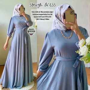 SONYA DRESS CRINKLE AIR FLOW BASIC