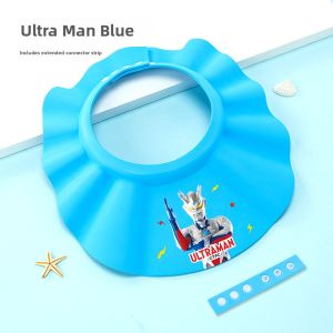 SVORIAHI | Waterproof Bathing Cap For Children Baby Shampoo Waterproof Ear Protection Bathing Hat For Toddlers And Kids Uzumaki Naruto Design