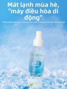 Spray Giảm Nhiệt Vật Lý Ice Cool Sensation Silver Mountain Spring 3759 Thiết Bị Giảm Nhiệt Ngoài Trời Cho Huấn Luyện Quân Sự Mùa Hè Trong Nhà
