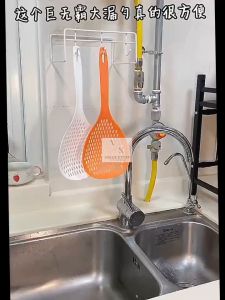 Large Spoon Colander Strainer Filter Multifunctional Heat Resistant Wider Deeper Compact Design Kitchen Cooking Tool Skimmer Fine Mesh Food Grade Sturdy Strong Versatile Quick Drainage Utensil Essentials Nylon Dumpling Net Handle Panapis Tahan Panas长柄大漏勺