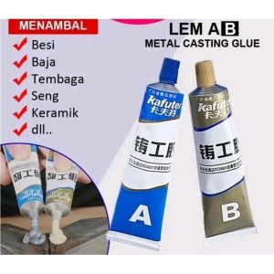 Lem Besi AB Tahan Panas Multifungsi Industrial Repair Glue Adiba
