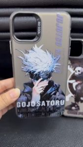 เคสการ์ตูนสีดําเสื้อผ้า Luffy สําหรับ IPhone 15 13 11 14 12 Pro X XS MAX แฟนชั้นกันกระแทกศิลปะกรณี