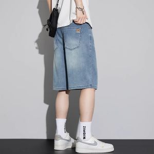 Summer Lightweight Casual Brand Loose Denim Shorts