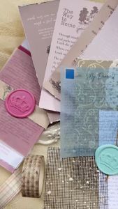 BloomingYourDays Kertas Dekorasi Aesthetic Daily Bujo Estetik: Buku Catatan Mini Untuk Dekorasi Scrapbook / Album Foto Scrapbook Journal Paper