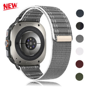 Nylon Loop Strap for Samsung Galaxy Watch 7 Ultra 47mm Band Sport Bracelet Nylon Watchband for Samsung Galaxy Ultra Accessories