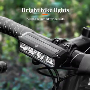 SHIZIWANGRI | Bicycle Front Light Type-C Rechargeable Flashlight 2000mAh Warning Light TMB Mountain Road Road Cycling Lamp