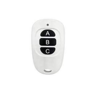 433MHz Learning Remote Control EV1527 Learning Code Transmitter Compatible with Gate Garage Door & Access Controller 1/2/3/4