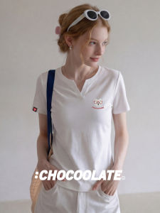 Slim Fitting V-Neck Tee Shirt