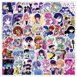 Dễ Thương Anime Game Omori Dán Nhân Vật Hoạt Hình Kawaii Đề Can Cho Bình Nước Điện Thoại Laptop Đàn Guitar-Các Loại Gói 10/30/50 Chiếc