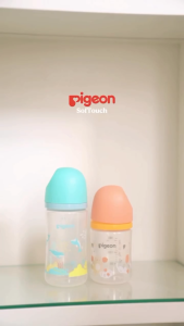 Pigeon Botol Susu Bayi BPP Wide Neck 160ml With SofTouch Nipple Dot Anti Kolik & BPA Free