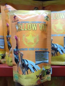 Jamu Kesehatan Ayam & Vitamin Ayam Masa Pertumbuhan YELLOW VIT
