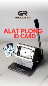 Alat Potong ID Card / Plong ID Card / PVC Card Cutter GRAKITEC 8654 Cabang Jakarta