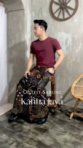 Sarung Batik Kafina Jaya Motif Lasem Gus Iqdam Pria Dewasa Elegan Katun Print Premium Tradisional