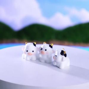 Penghantaran dari China [2025] Patung Lembu Berani Kreatif Landskap Miniatur   Berkebun dan Landskap diy Aksesori Hiasan Desktop Kereta Hiasan Kecil 3.8