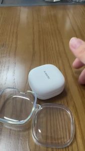 For Xiaomi Clip Transparent Earphone Protection Case Ear Clip Type Headphones Shock-Proof TPU Soft Shell