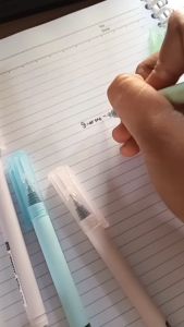 Benefit Gel Pen GP-567 VGel 0.5mm Pastel SATUAN Pulpen Hitam