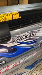 Striping Motor Nmax New Transparan - Sticker Yamaha Nmax 155 New VVA 2020-2024 Sudah Potong SJP-03