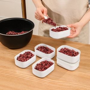 Hộp Đựng Đồ Nhà Bếp Giữ Tươi Cho Tủ Lạnh Đựng Gạo Hạt Thô Hộp Đóng Gói Phụ Kệ Để Đồ Nhà Bếp