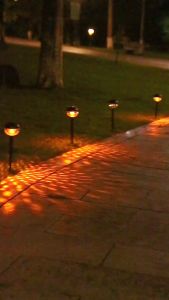 Vimite LED Solar Lawn Light Outdoor Waterproof Garden Flashing Lights Decorative Lights At Night for Villa Courtyard Lawn Street