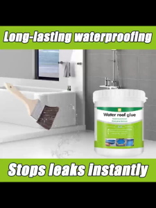 Professional waterproofing LLS Sealant waterproof roof leak Waterproof sealant Waterproof glue sealant 500g Wear -resistant,Life is more last Transparent waterproof glue
