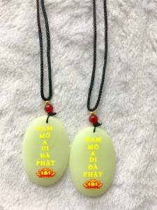 DÂY CHUYỀN ĐÁ PHÁT SÁNG NAM MÔ A DI ĐÀ PHẬT