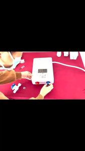 Royal Electric Water Heater 6000W with Water Saving System and Remote Control - ระบบควบคุมอุณหภูมิคงที่ ELECTRIC WATER SHOWER 6000W เครื่องทำน้ำอูน่ามือ ระบบควบคุมอูน่ามือ