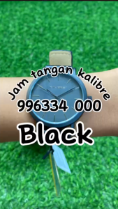 Jam Tangan Analog Pria Outdoor Kalibre Watch Prime Black Kalibre 996334 000 Black