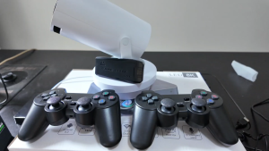 HY300 Portable Projector 4K HD Android 11 Wireless 5G Wifi+Bluetooth 4.2 Smart Mini Projector Mobile Same Screen