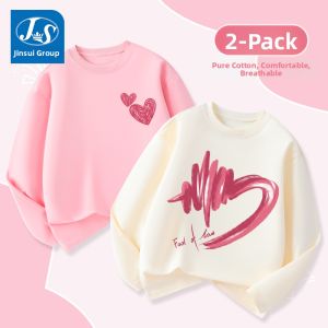 JS | Girl Cotton Long Sleeve T-shirt Autumn