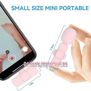 Wireless Microphone Lapel Lavalier Professional Tie Mic Dual Buttonhole For iPhone Android Mobile Cell Phone PC Microphon Micro