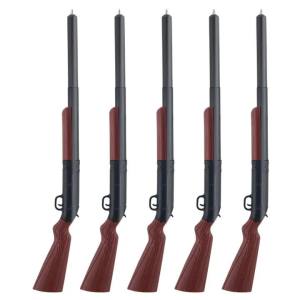 Shotgun Shape Retractable Ballpoint Pen Novelty Rifle Design Writing Pen for Students and Office Use Creative Stationery Gift