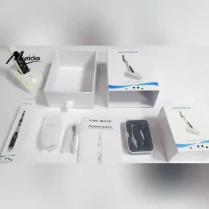 Myricko | Wireless Dental Endo Motor LED 16:1 Contra Angle with Reduction Head Low Speed Handpiece Dentistry Endodoncia Treatment Tools