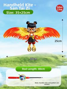 JIEXI | Child-friendly Easy-to-Fly Mini Cartoon Kite