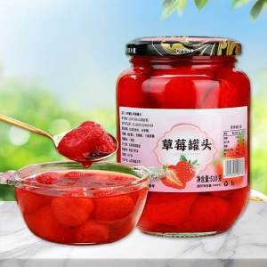 Fresh In-season Bulk Strawberry Canned Fruit