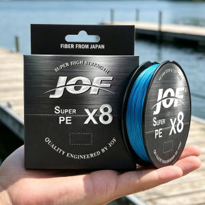 JOF | Dây Câu Cá JOF X8 Nhiều Màu 8 Sợi Đa Sợi PE Dùng Cho Nước Mặn Biển Sông - Nhiều Độ Bền Và Chiều Dài Khác Nhau