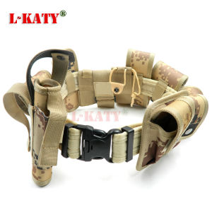 ใหม่มัลติฟังก์ชั่กลางแจ้ง ลายพราง เอว เข็มขัดชุดสิบรูปแบบทะเลทรายเข็มขัดปรับได้สําหรับผู้ชายและผู้หญิงกีฬาสไตล์