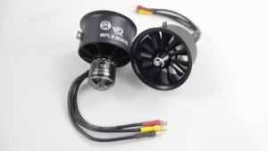 2627-KV4600 Single Motor/4S Power System Brushless Extern 50mm 12Blades Ducted Fan Brushless Outrunner Motor For Rc Jet Aircraft