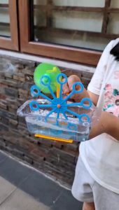 Happy Kiddos STEM Toy DIY Educational Toy Hand Bubble Machine