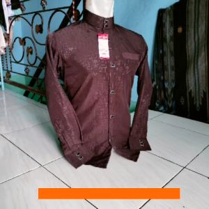 Baju Koko Sultan Terbaru 2024 & Kemeja Pria Premium Kancing Kotak Lengan Manset Panjang