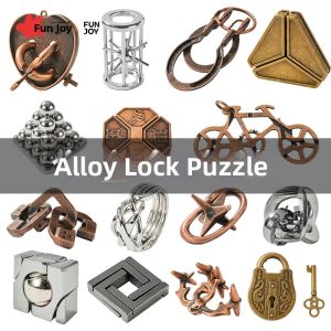 FUZAO | Intelligence Unlocking Ring Puzzle Set 24 Pieces