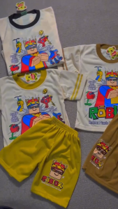 Setelan Baju Santai Anak Motif Terbaru Roblox Warna Random Ready Usia Anak 1-10 Tahun Lengan Pendek