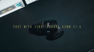 SIRUI AURORA 85mm F1.4 Auto Focus Lens เลนส์ฟูลเฟรม ขนาด 85mm F1.4 I Mount E / X / Z