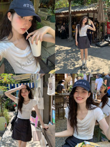 Summer New Arrival Slim Fit Short Tee Shirt