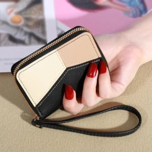 2023 New Small Wallet Womens Short Zipper Handbag Personalized Student Cute Mini Fashion Wallet Zero Wallet