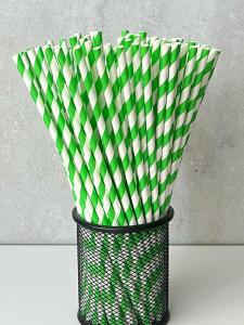 Extended Colorful Paper Straws 10-35cm 100pcs Set Long Paper Straws Disposable Beverage Straws Eco-Friendly Paper Straws