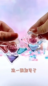 Laundry Beads 5-In-1 Sakura Laundry Capsule Soft Long Lasting Fragrance Laundry Bead 洗衣凝珠 送洗衣机泡腾片