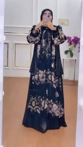 Mashel Set Gamis by Alzhea Premium