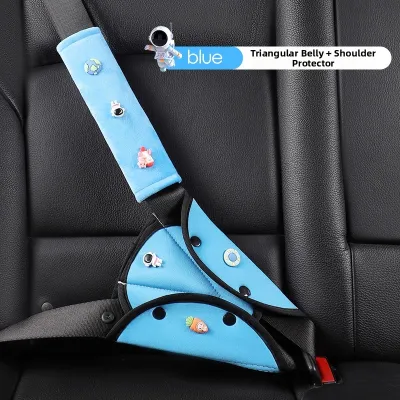 Anti-Squeeze Shoulders Anti-Strangling Neck Adjustable Car Safety Belt Pillow